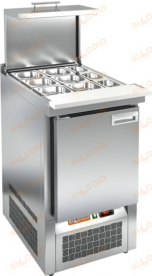 Стол для салатов (саладетта)  HICOLD  SLE3-1GN полипропилен