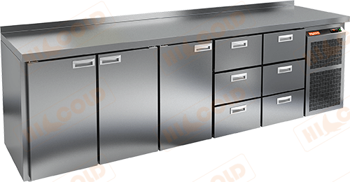 Стол морозильный  HICOLD  GN 11133 BR2 BT