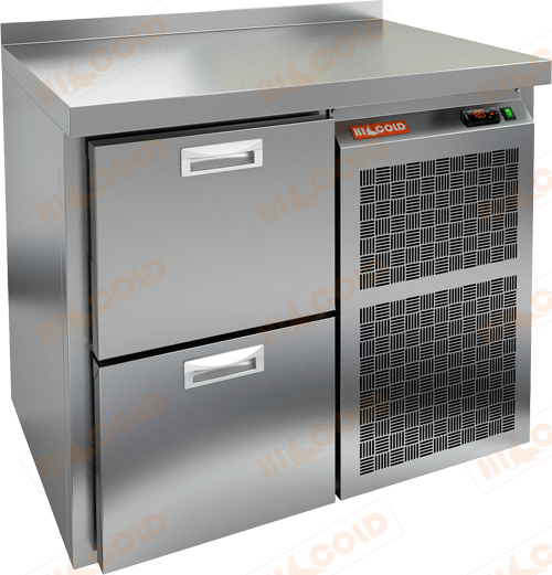 Стол морозильный  HICOLD  GN 2 BR2 BT
