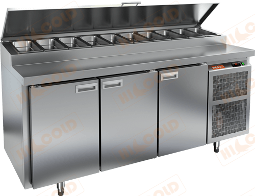 Стол охлаждаемый для пиццы  HICOLD  PZ1-111/GN