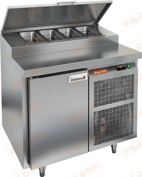 Стол охлаждаемый для пиццы  HICOLD  PZ2-1/GN