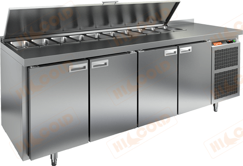 Стол охлаждаемый для салатов (саладетта)  HICOLD  SL1-1111GN