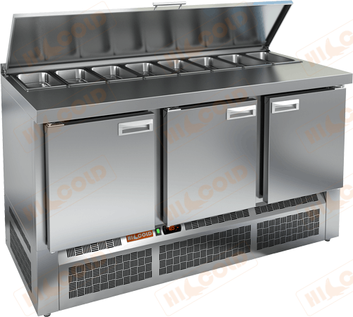 Стол охлаждаемый для салатов (саладетта)  HICOLD  SLE1-111SN