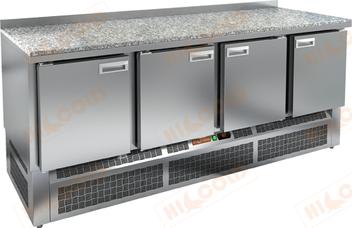 Стол охлаждаемый  HICOLD  GNE 1111/TN камень