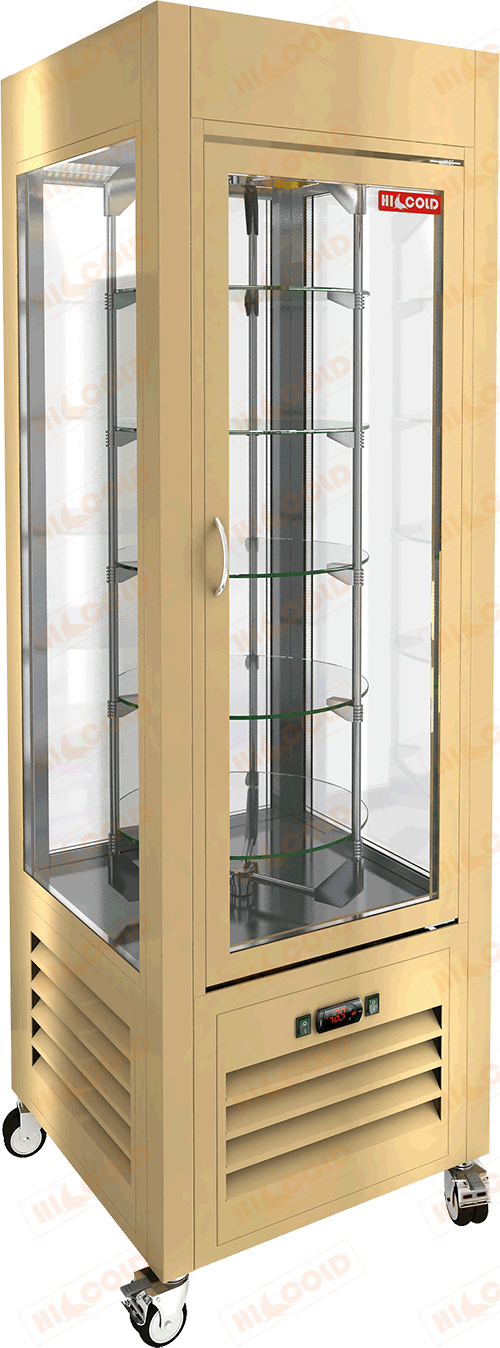 Витрина кондитерская вертикальная  HICOLD  VRC 350 R Beige